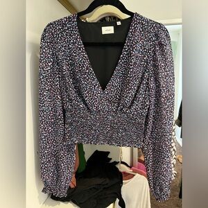 Aritzia Wilfred Wistful Blouse